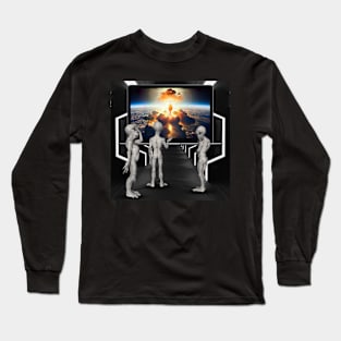 The Last Witnesses: Earth's Destruction Long Sleeve T-Shirt